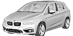 BMW F45 U1971 Fault Code